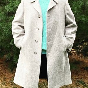 Vintage SEARS THE MEN’S STORE wool coat, size 44 R